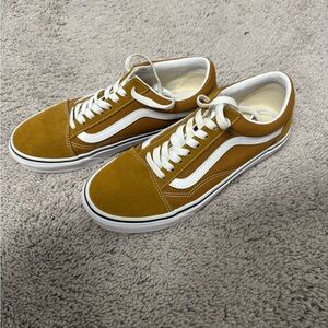 Vans Mustard Low-Top Sneakers